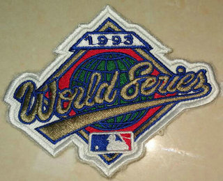 1993 MLB World Series Patch