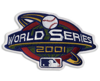 2001 MLB World Series Patch