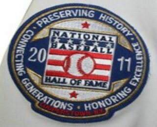 2011 MLB Baseball Hall of Fame Patch