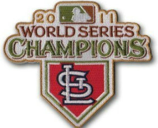 2011 St.Louis Cardinals World Series Champions Patch