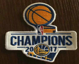2017 Golden State Warriors NBA Champions Patch