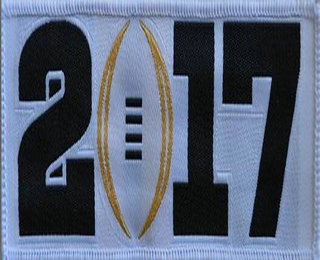 2017 NCAA College Football Playoff Bowl White Patch