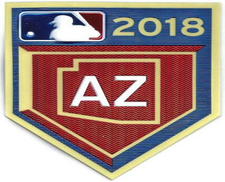 2018 Cactus League Spring Training TPU EmbossTech Jersey AZ Patch