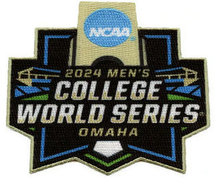 2024 NCAA Men's College World Series Omaha Jersey Patch