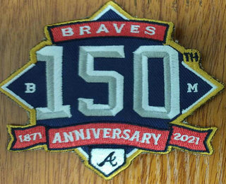 Atlanta Braves 150th Anniversary Patch