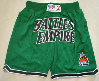 Battles Empire Green Just Don Shorts Swingman Shorts