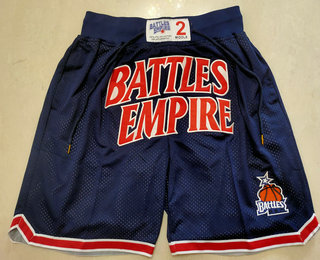 Battles Empire Navy Blue Just Don Shorts Swingman Shorts