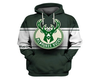 Bucks Green All Stitched Hooded Sweatshirt