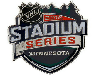 Chicago Blackhawks vs. Minnesota Wild 2016 Stadium Series Patch