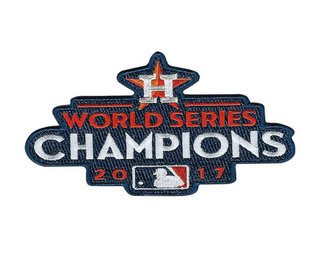 Houston Astros 2017 World Series Champions Patch