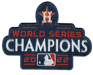 Houston Astros 2022 World Series Champions Embroidered Patch