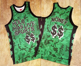 Hulu has live sports Green Hardwood Classics Soul AU Throwback Jersey