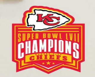 Kansas City Chiefs 2022 Super Bowl LVII Champions Jersey Patch