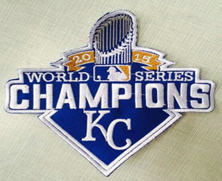 Kansas City Royals 2015 World Series Champions Patch