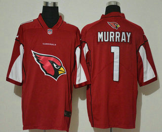 Men's Arizona Cardinals #1 Kyler Murray Red 2020 Big Logo Vapor Untouchable Stitched NFL Nike Fashion Limited Jersey