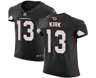 Men's Arizona Cardinals #13 Christian Kirk Black Alternate 2018 Vapor Untouchable Stitched NFL Nike Elite Jersey