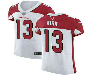 Men's Arizona Cardinals #13 Christian Kirk White 2018 Vapor Untouchable Stitched NFL Nike Elite Jersey