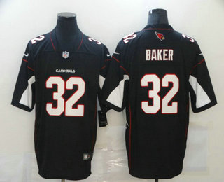 Men's Arizona Cardinals #32 Budda Baker Black 2020 Vapor Untouchable Stitched NFL Nike Limited Jersey