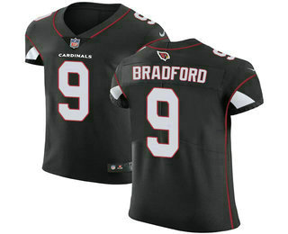 Men's Arizona Cardinals #9 Sam Bradford Black 2018 Vapor Untouchable Stitched NFL Nike Elite Jersey