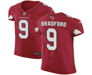 Men's Arizona Cardinals #9 Sam Bradford Red Team Color 2018 Vapor Untouchable Stitched NFL Nike Elite Jersey