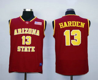 Men's Arizona State #13 James Harden Red College Basketball Nike Swingman Jersey