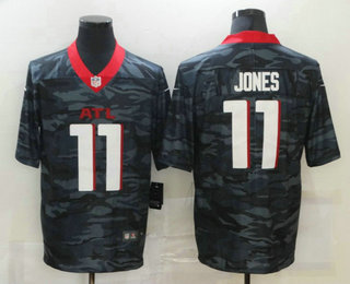 Men's Atlanta Falcons #11 Julio Jones 2020 Camo Limited Stitched Nike NFL Jersey