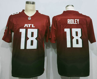 Men's Atlanta Falcons #18 Calvin Ridley Red 2020 NEW Vapor Untouchable Stitched NFL Nike Limited Jersey