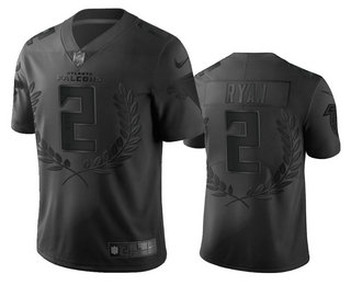 Men's Atlanta Falcons #2 Matt Ryan Nike Black NFL MVP Limited Edition Jersey