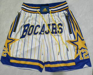 Men's BOCAJRS White Just Don Shorts