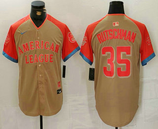 Men's Baltimore Orioles #35 Adley Rutschman Cream 2024 All Star Limited Stitched Jersey