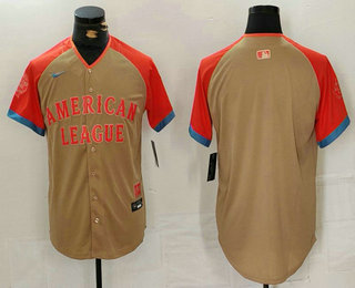 Men's Baltimore Orioles Blank Cream 2024 All Star Limited Stitched Jersey