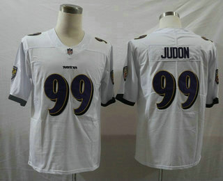 Men's Baltimore Ravens #99 Matt Judon White 2017 Vapor Untouchable Stitched NFL Nike Limited Jersey