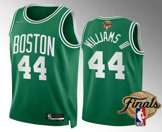 Men's Boston Celtics #44 Robert Williams III 2022 Green NBA Finals Stitched Jersey