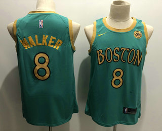 Men's Boston Celtics #8 Kemba Walker NEW Green Nike 2020 Swingman General Electric Stitched NBA Jersey