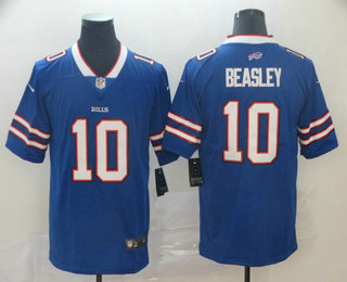 Men's Buffalo Bills #10 Cole Beasley Royal Blue 2017 Vapor Untouchable Stitched NFL Nike Limited Jersey