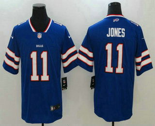 Men's Buffalo Bills #11 Zay Jones Royal Blue 2017 Vapor Untouchable Stitched NFL Nike Limited Jersey