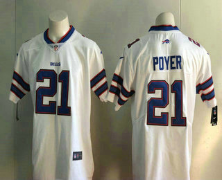 Men's Buffalo Bills #21 Jordan Poyer White 2017 Vapor Untouchable Stitched NFL Nike Limited Jersey