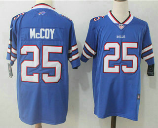 Men's Buffalo Bills #25 LeSean McCoy Royal Blue 2017 Vapor Untouchable Stitched NFL Nike Limited Jersey