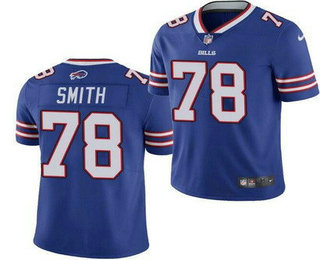 Men's Buffalo Bills #78 Bruce Smith Limited Blue Vapor Jersey