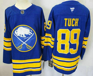 Men's Buffalo Sabres #89 Alex Tuch Blue 2024 Stitched Jersey