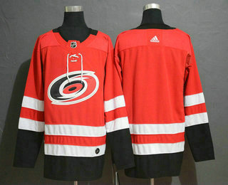 Men's Carolina Hurricanes Blank Red Drift Fashion Adidas Stitched NHL Jersey