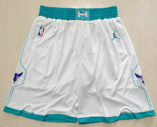 Men's Charlotte Hornets White 2021 Brand Jordan Swingman Shorts