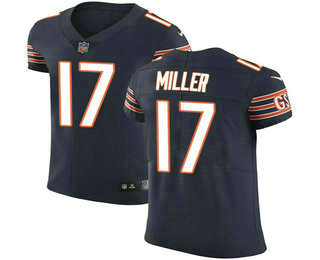 Men's Chicago Bears #17 Anthony Miller Navy Blue 2018 Vapor Untouchable Stitched NFL Nike Elite Jersey