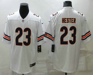 Men's Chicago Bears #23 Devin Hester White 2021 Vapor Untouchable Stitched NFL Nike Limited Jersey