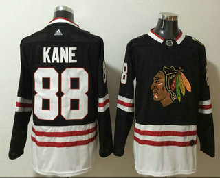 Men's Chicago Blackhawks #88 Patrick Kane NEW Black Adidas Stitched NHL Jersey