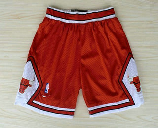 Men's Chicago Bulls Red Shorts