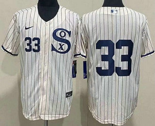 Men's Chicago White Sox #33 Lance Lynn Cream 2021 Field of Dreams Authentic Jersey