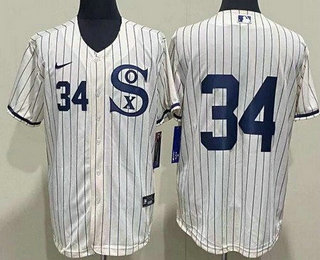 Men's Chicago White Sox #34 Michael Kopech Cream 2021 Field of Dreams Authentic Jersey