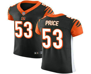 Men's Cincinnati Bengals #53 Billy Price Black 2018 Vapor Untouchable Stitched NFL Nike Elite Jersey