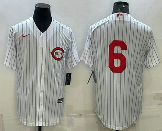 Men's Cincinnati Reds #6 Jonathan India 2022 White Field of Dreams Stitched Baseball Jersey